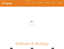 Tablet Screenshot of givingdata.com
